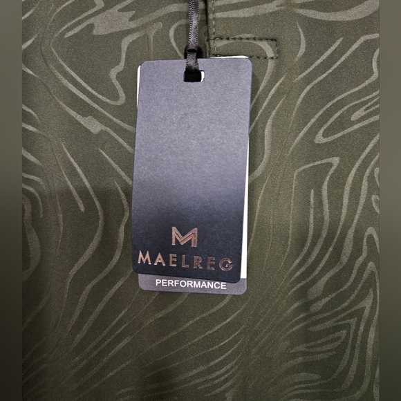 NEW MAELREG MENS XXL POLO SHIRT GOLF  PERFORMANCE LONG SLEEVE - Picture 5 of 7